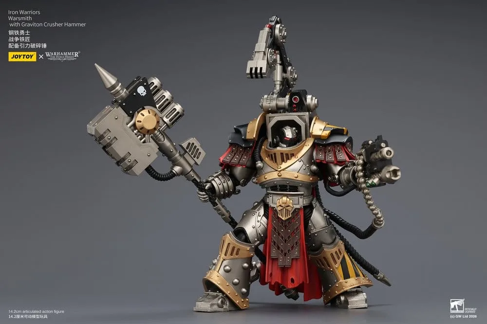 Horus Heresy Action Figure – Iron Warriors Warsmith 14.2 cm 6