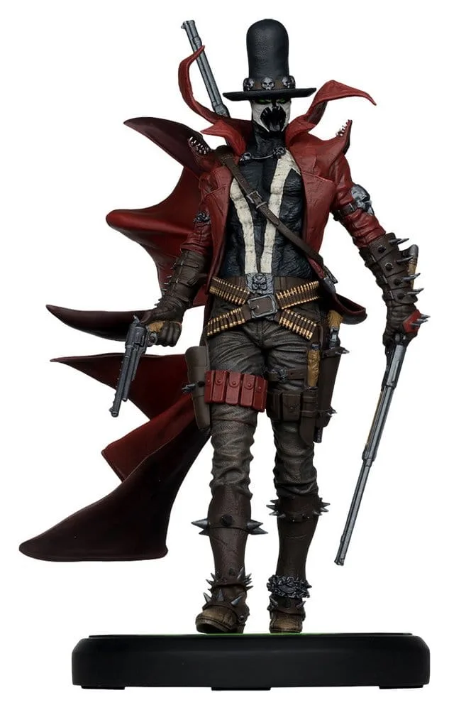 Spawn Statue – Gunslinger Black White and Red 1:10 Scale 23.27 cm