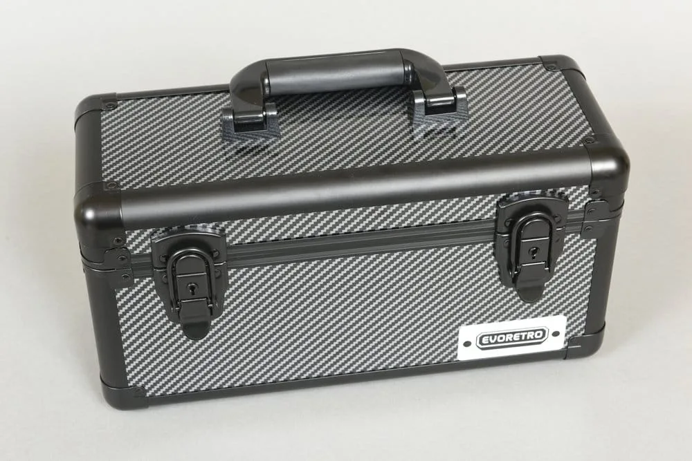 Trading Card Storage Case – Evoretro 15 Slabs Grey 33.9 cm 17