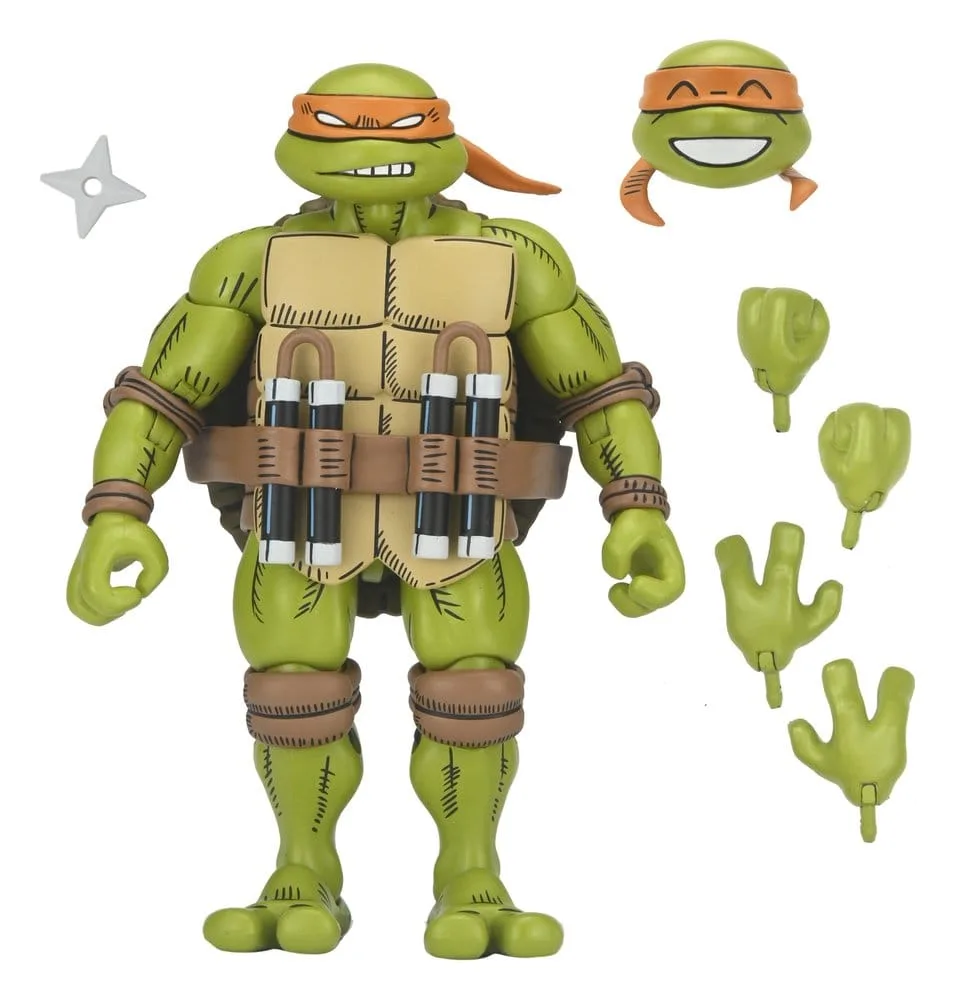 TMNT x Usagi Yojimbo Action Figure – Ultimate Michelangelo 17.8 cm 1