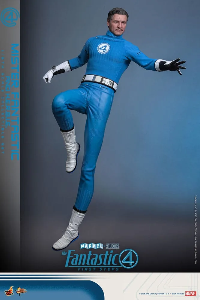 Fantastic Four Figure Set – Mister Fantastic and H.E.R.B.I.E. 30 cm 11