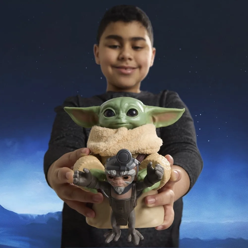 Star Wars Interactieve Figuur – Huggin' Grogu en Anzellan 17 cm 14