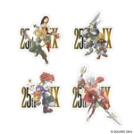 Final Fantasy IX Sticker Pack – 25th Anniversary 4-Piece Set 1