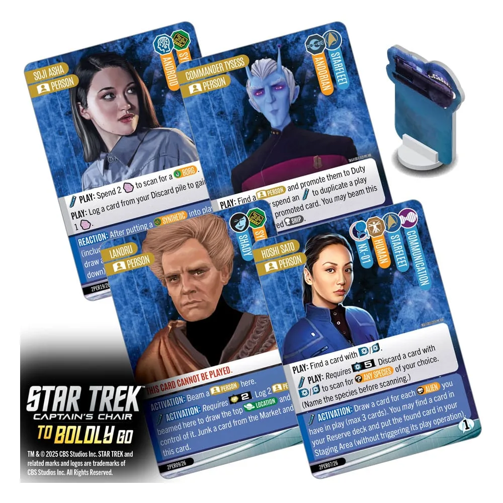 Star Trek Card Game – Captain’s Chair To Boldly Go English 2