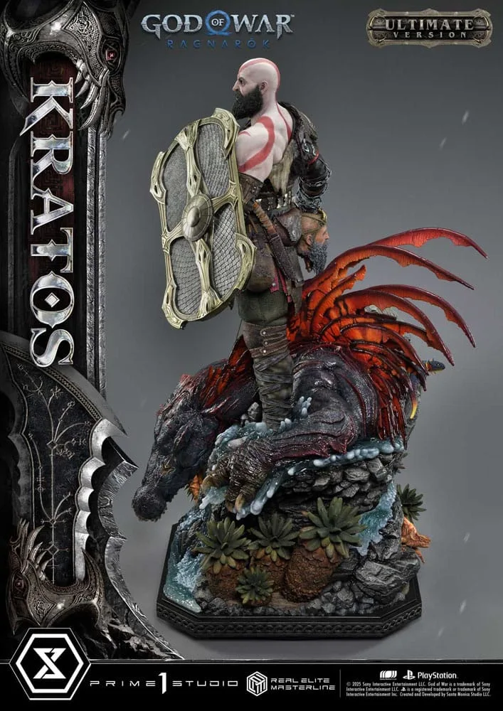 God of War Ragnarok Statue – Kratos Ultimate Bonus 95 cm 20