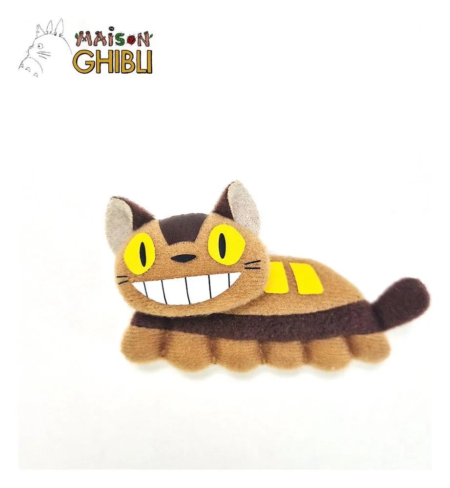 My Neighbor Totoro Plush Magnet – Mini Catbus 7 cm
