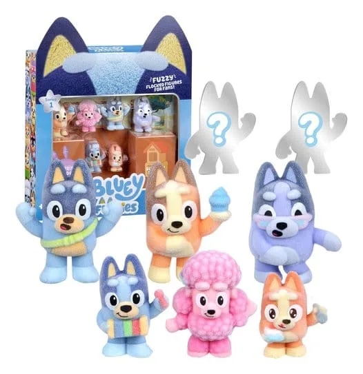 Bluey Figure Pack – Fuzzies Deluxe