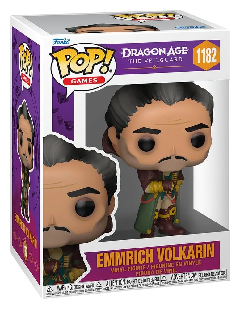 Dragon Age The Veilguard Pop Figure – Emmrich Volkarin 9 cm 2