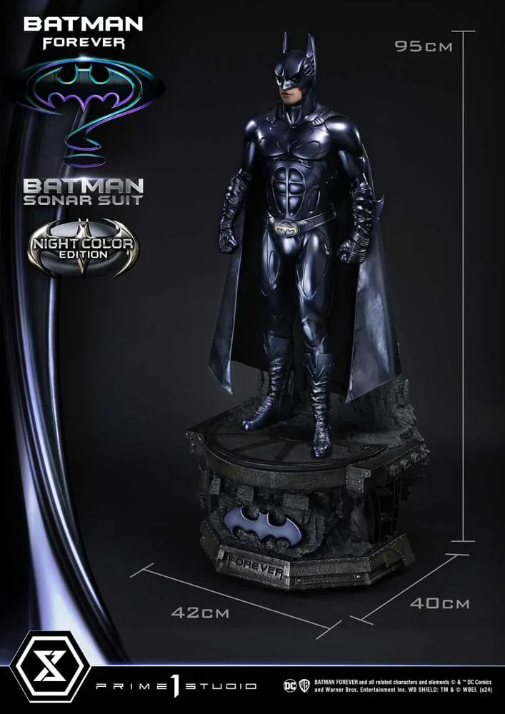 Batman Forever Statue – Sonar Suit Night Color Edition 95 cm 5