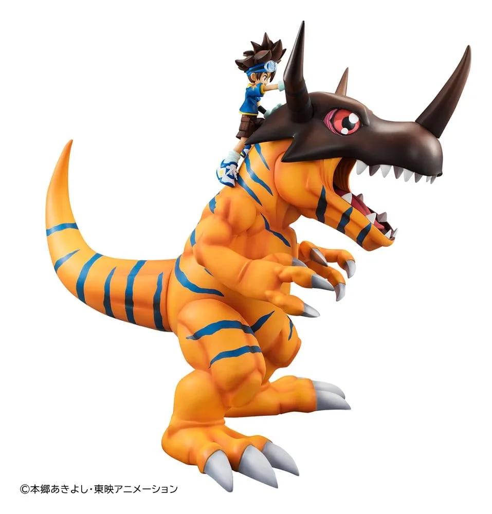 Digimon Adventure Figuur – Greymon & Taichi Yagami 25 cm 4