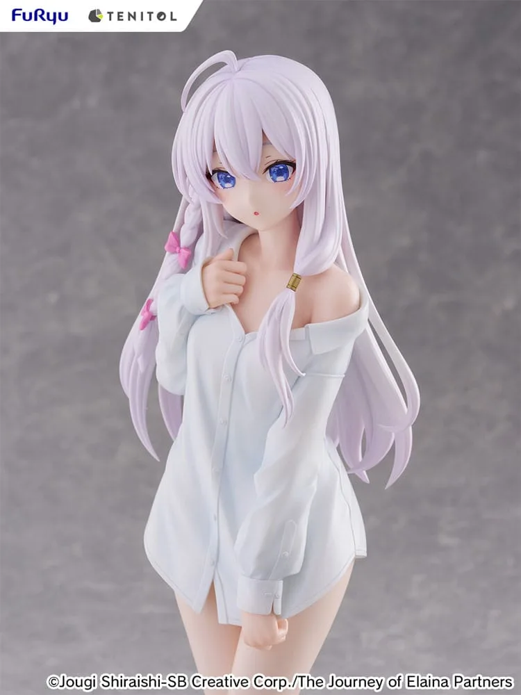 Wandering Witch Statue – Elaina Shirt Version Tenitol Tall 30 cm 5