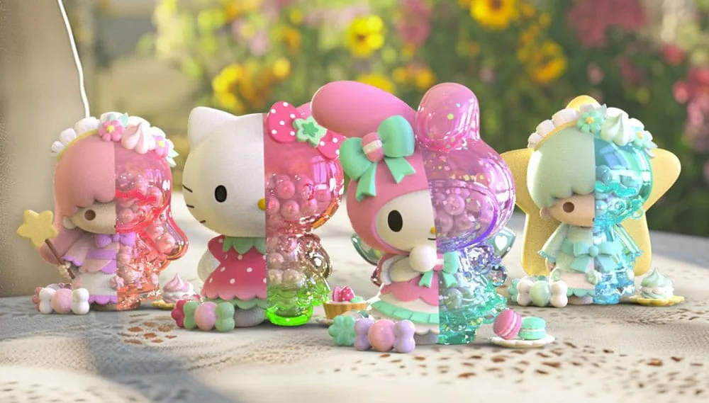 Sanrio Vinyl Figure Display – Kandy Floral Daydream 4 Inch 2