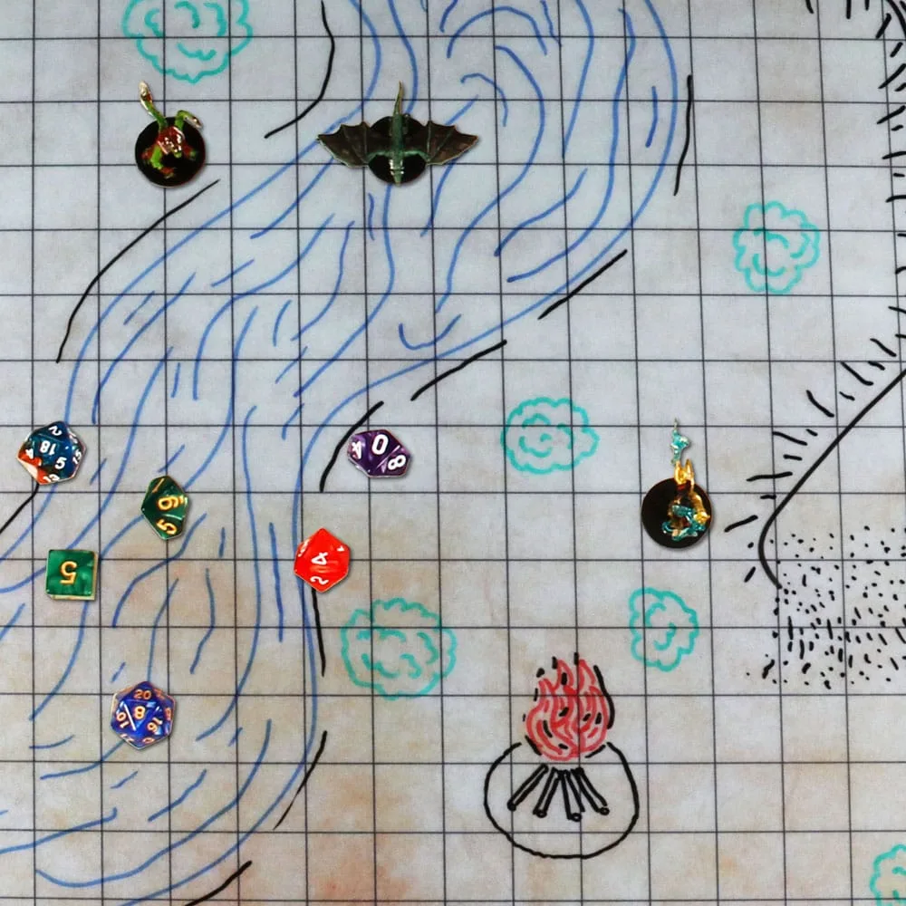 Enhance RPG Grid Mat Kit – Deluxe Edition 36 x 24 in 6