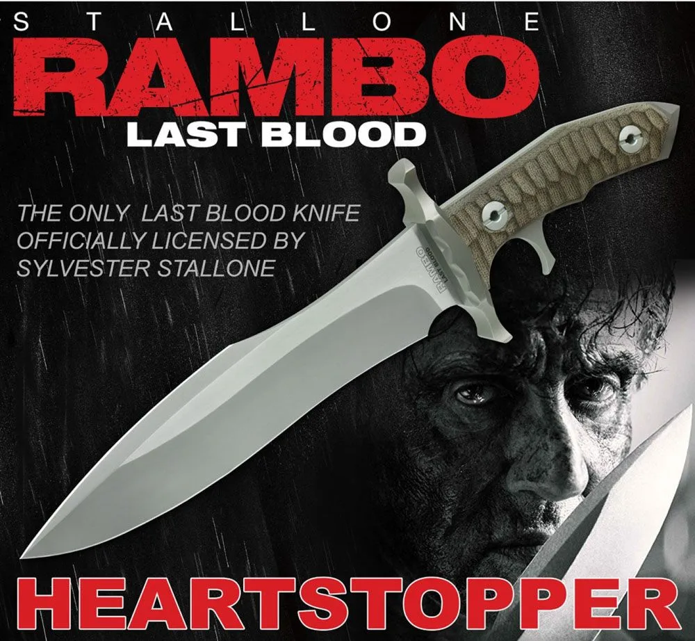 Rambo Last Blood Knife Replica – Heartstopper 1/1 38 cm