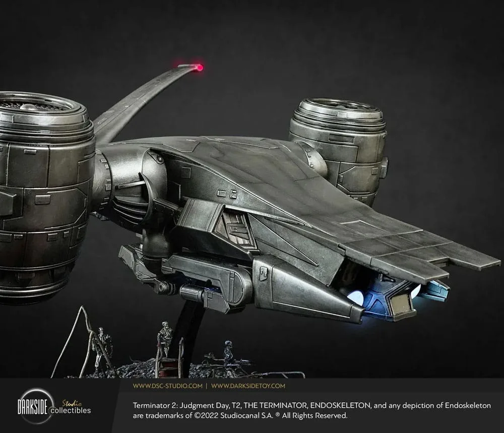 Terminator 2 Sammlermodell – Aerial Hunter Killer 60 cm 11