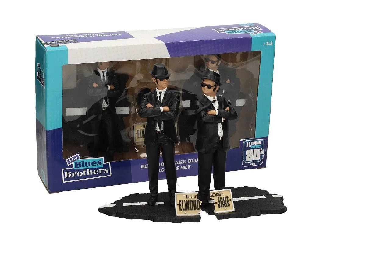 Blues Brothers Statue Set – Jake & Elwood 2-Pack 18 cm