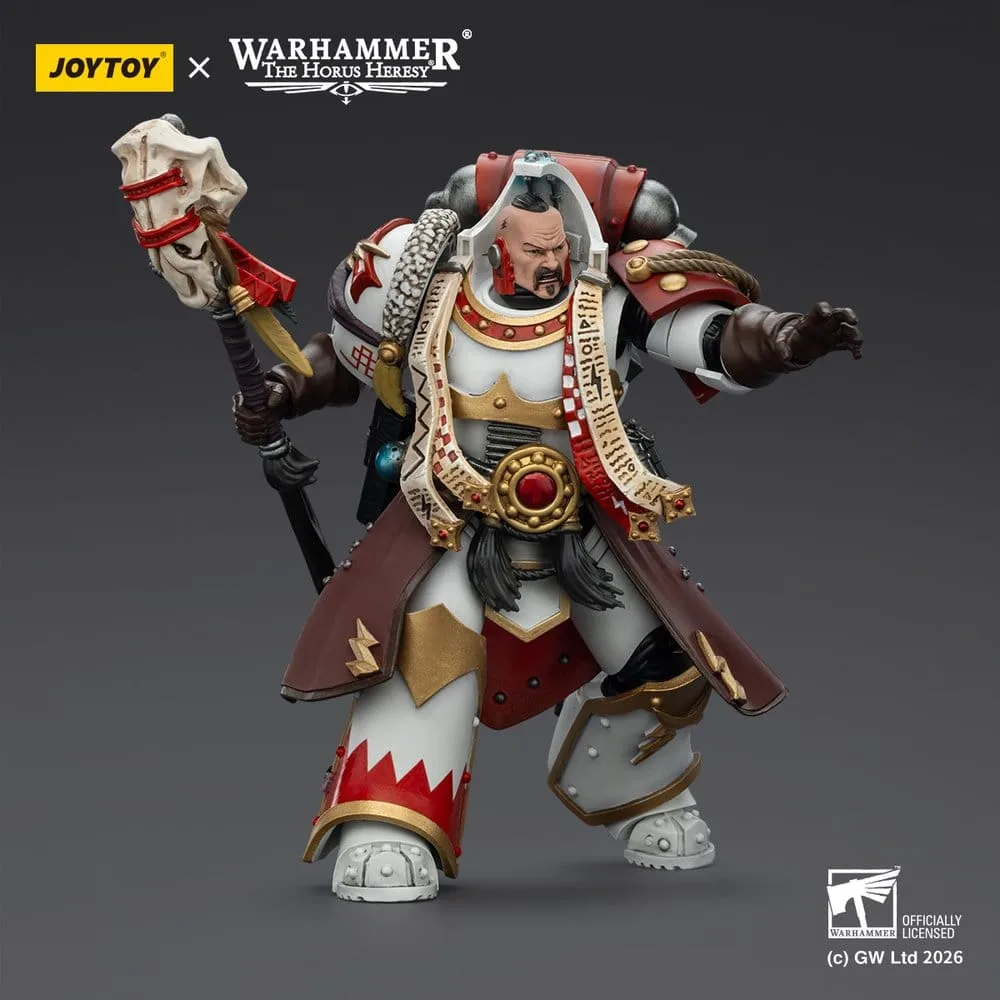 Warhammer 40,000 Action Figure – White Scars Stormseer Consul 12 cm 5