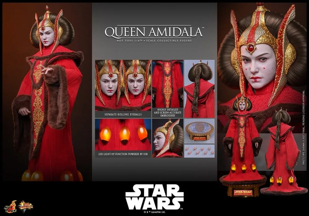 Star Wars Action Figure – Queen Amidala 1/6 Scale 28 cm 19