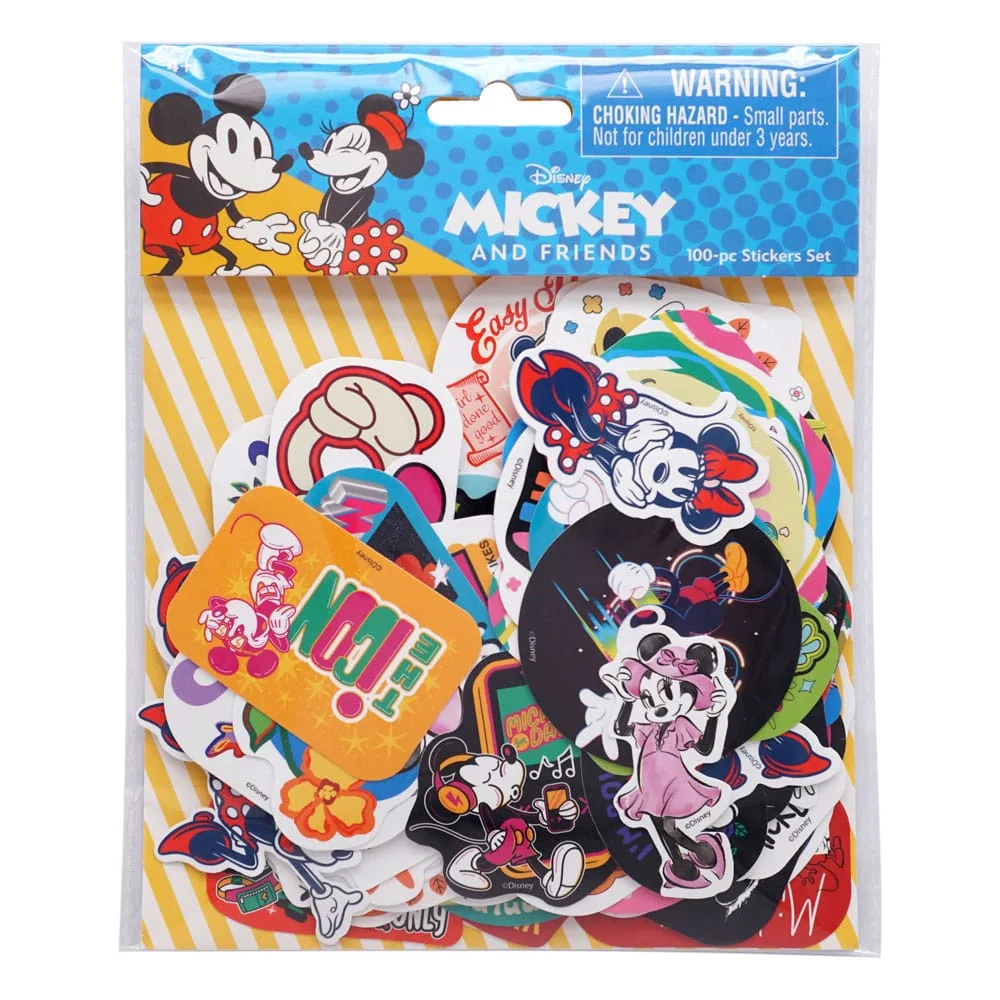 Disney Sticker Set – Mickey and Minnie 100-Pack