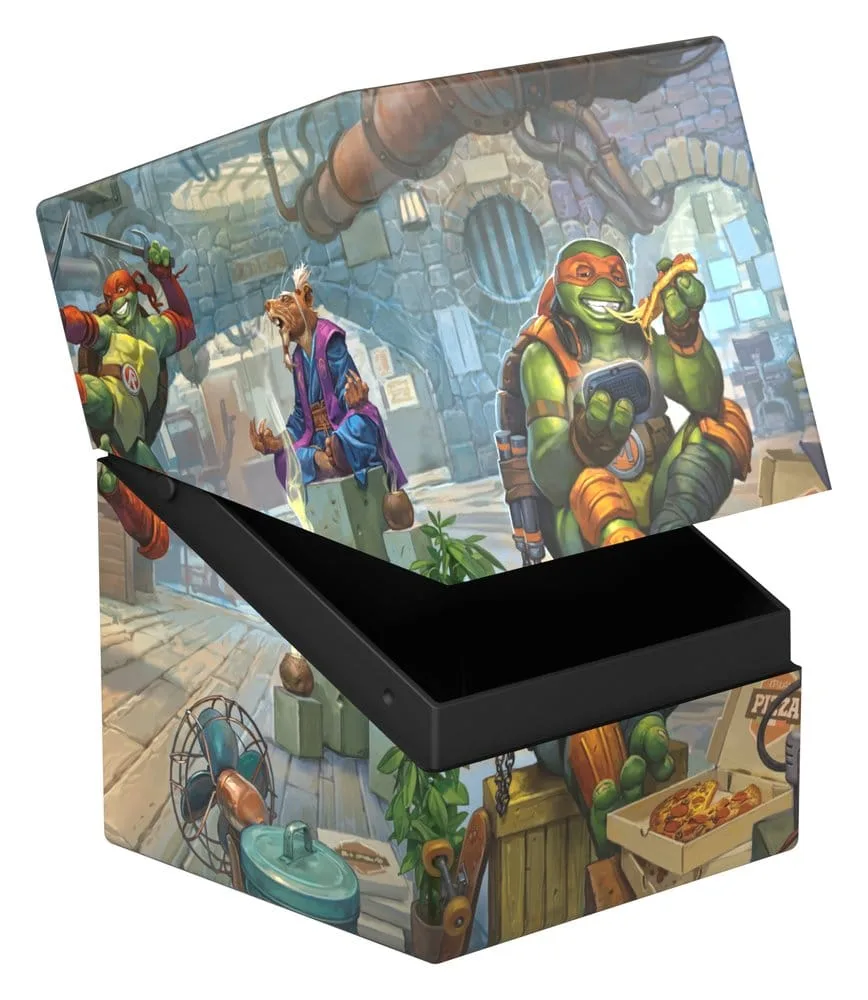 Magic The Gathering TMNT Deck Box – Turtle Lair Boulder 100+ 2