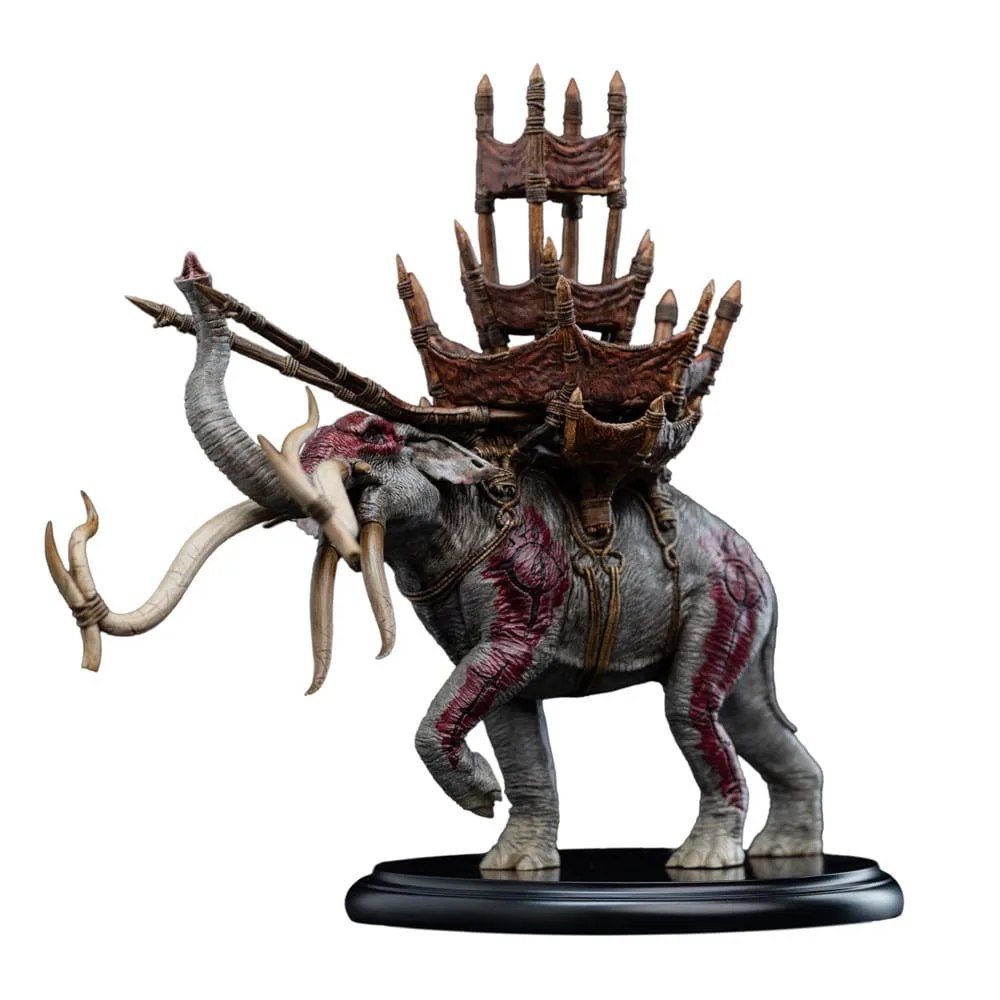 Lord of the Rings Mini Statue – Mumak in Battle 17 cm 11
