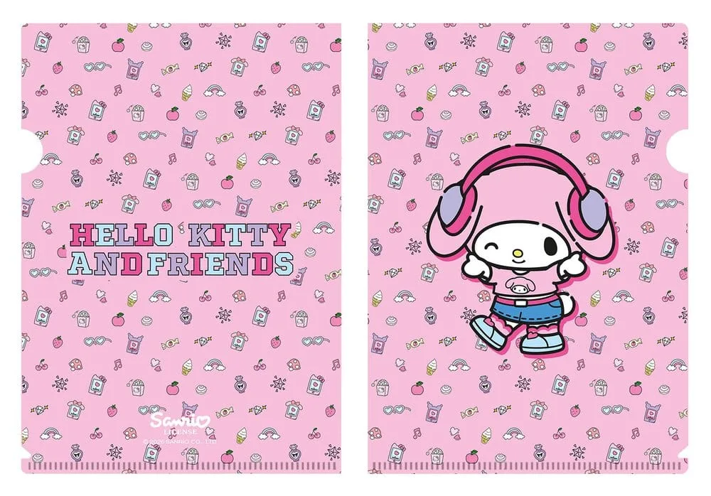 Sanrio Clearfile – My Melody Pop 03 A4