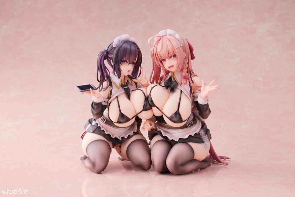 Original Character Statues – Koho Miya and Otsuhane Fuwari 18 cm 8