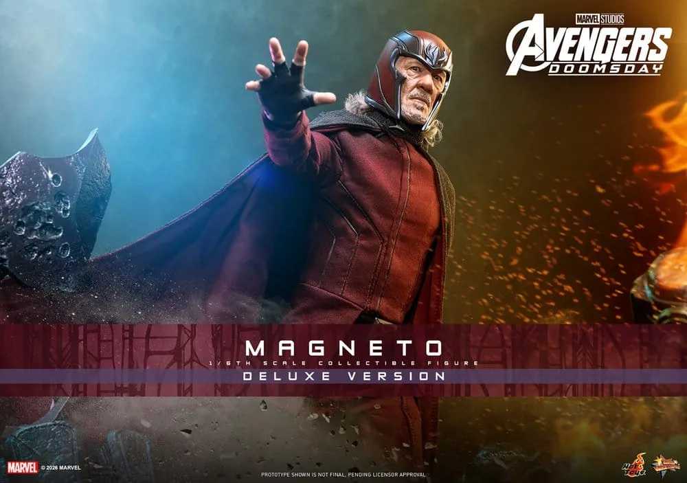 Avengers Doomsday Action Figure – Deluxe Magneto 30 cm 2