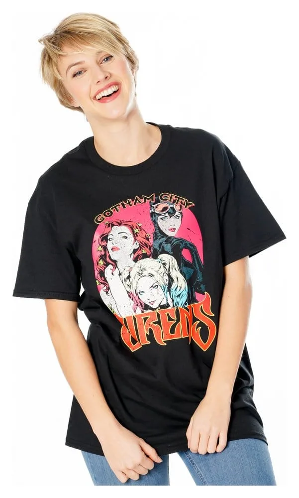 Gotham City Sirens T-Shirt – Vintage Poster Size L 5