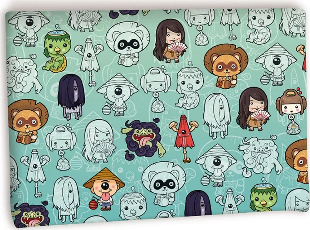 Uchiwa Manga Cover – Yokai Design 21 x 15 cm