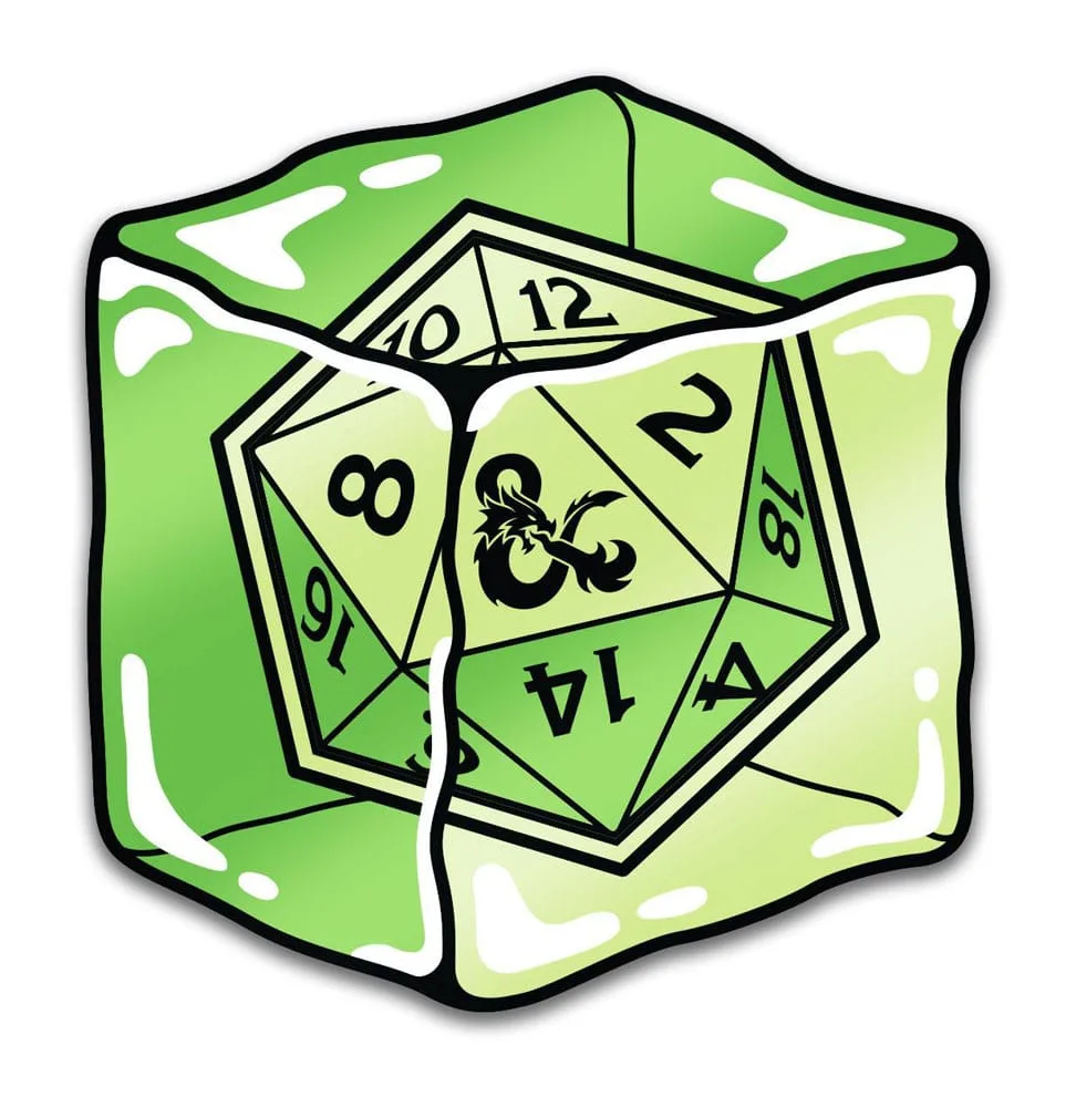 Dungeons & Dragons Pins – Mystery D20 Blind Box Assortment 10-Pack 6