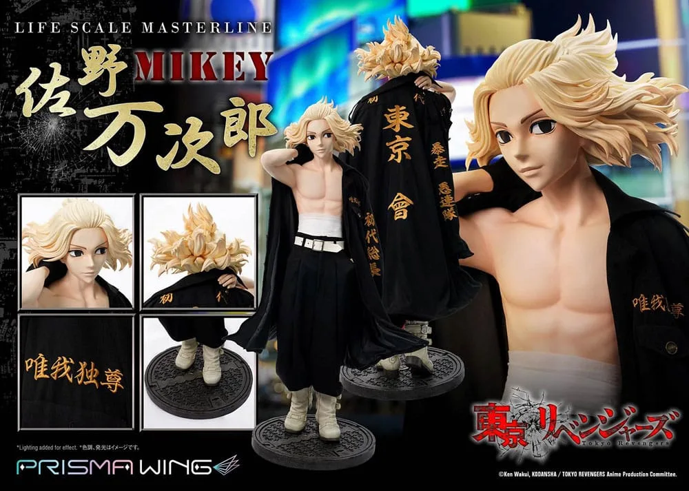 Tokyo Revengers Statue – Manjiro Sano Life Scale 169 cm 5
