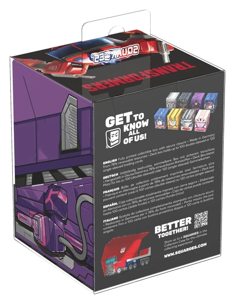 Transformers Deck Box – Squaroes Shockwave TR007 10