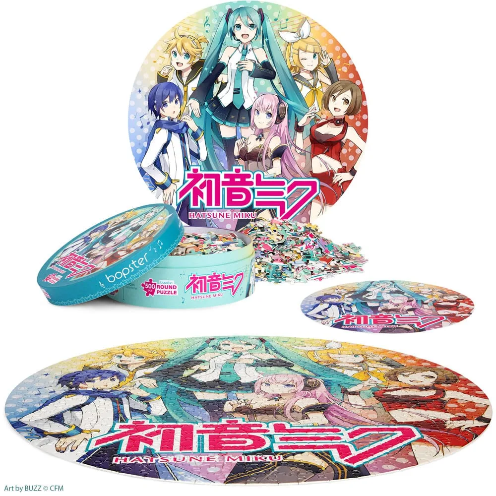 Hatsune Miku Jigsaw Puzzle – Round 500 Pieces 50 cm 4