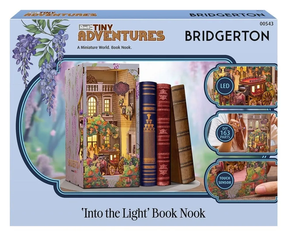 Bridgerton Book-Nook-Bausatz – Into the Light 18 cm 2