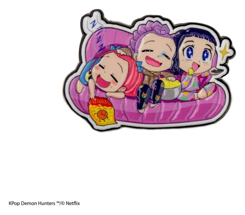 KPop Demon Hunters Pin – Couch Design 1