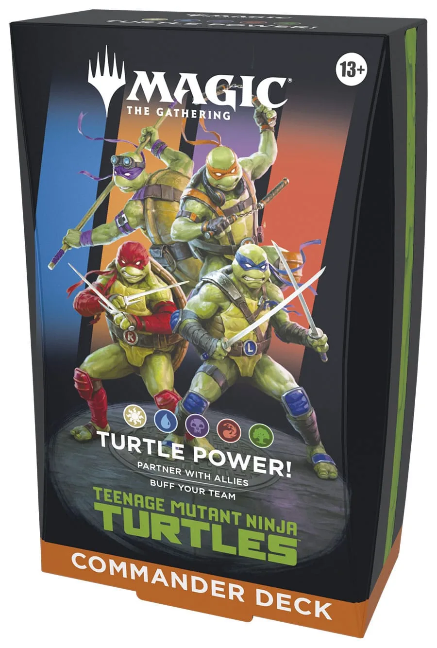 Magic the Gathering Commander Deck Case – Teenage Mutant Ninja Turtles