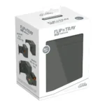 Ultimate Guard Deck Box – Grey Flip’n’Tray 133+ Xenoskin 7