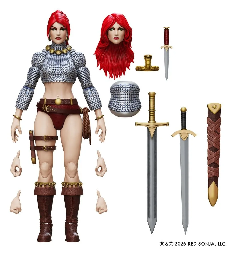 Red Sonja Action Figure – Immortal 1/12 Scale 17.78 cm 5
