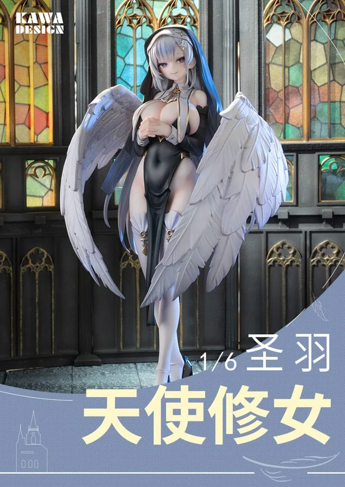 Original Character Statue – Angel Sister Holy Wing Deluxe 28 cm 4