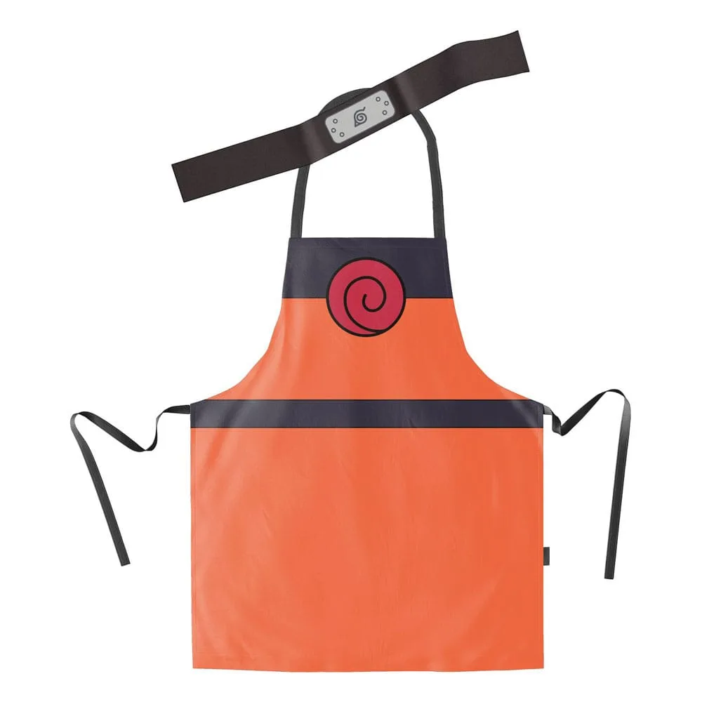 Naruto Shippuden Apron – Leaf Village with Headband