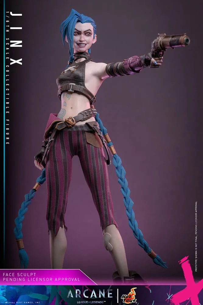 Arcane Action Figure – Jinx 1/6 Scale 27 cm 8