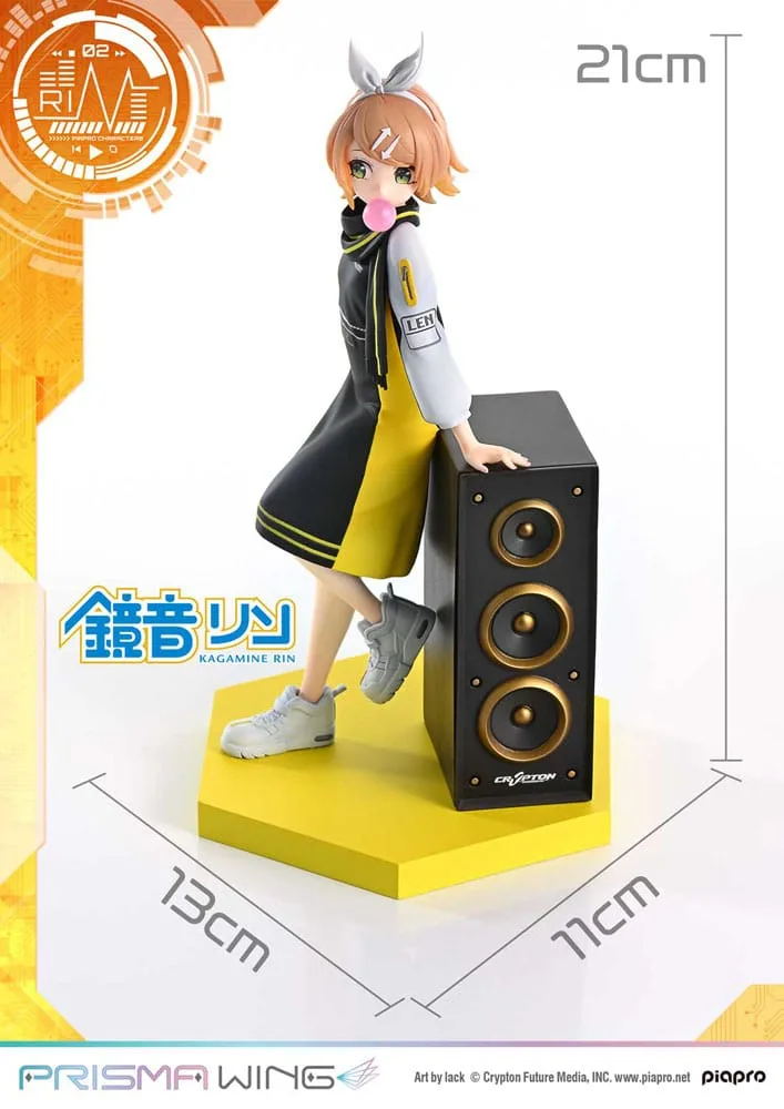 Vocaloid PVC Statue – Kagamine Rin Art by lack 21 cm 5