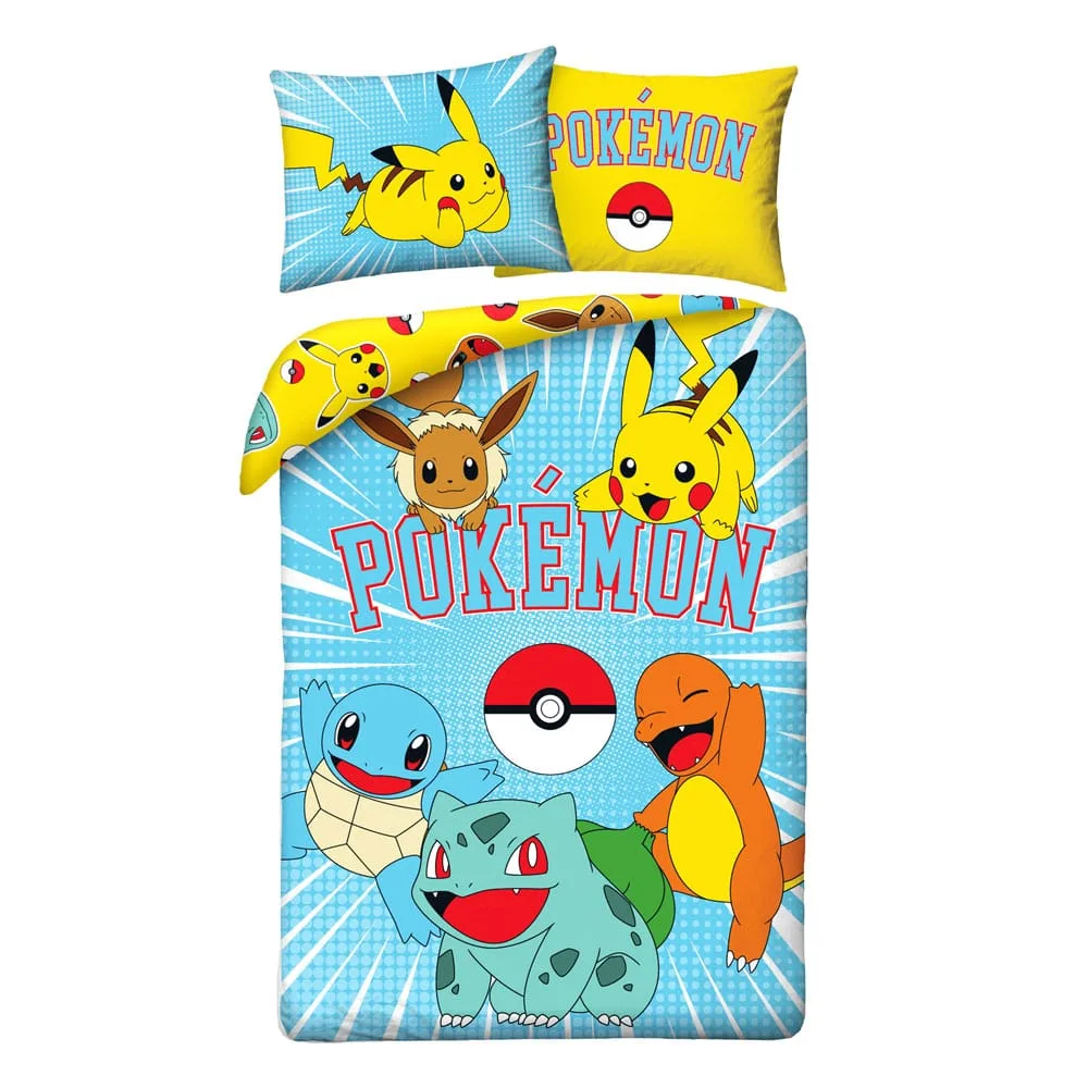 Pokémon Duvet Set – Version 14 140 x 200 cm