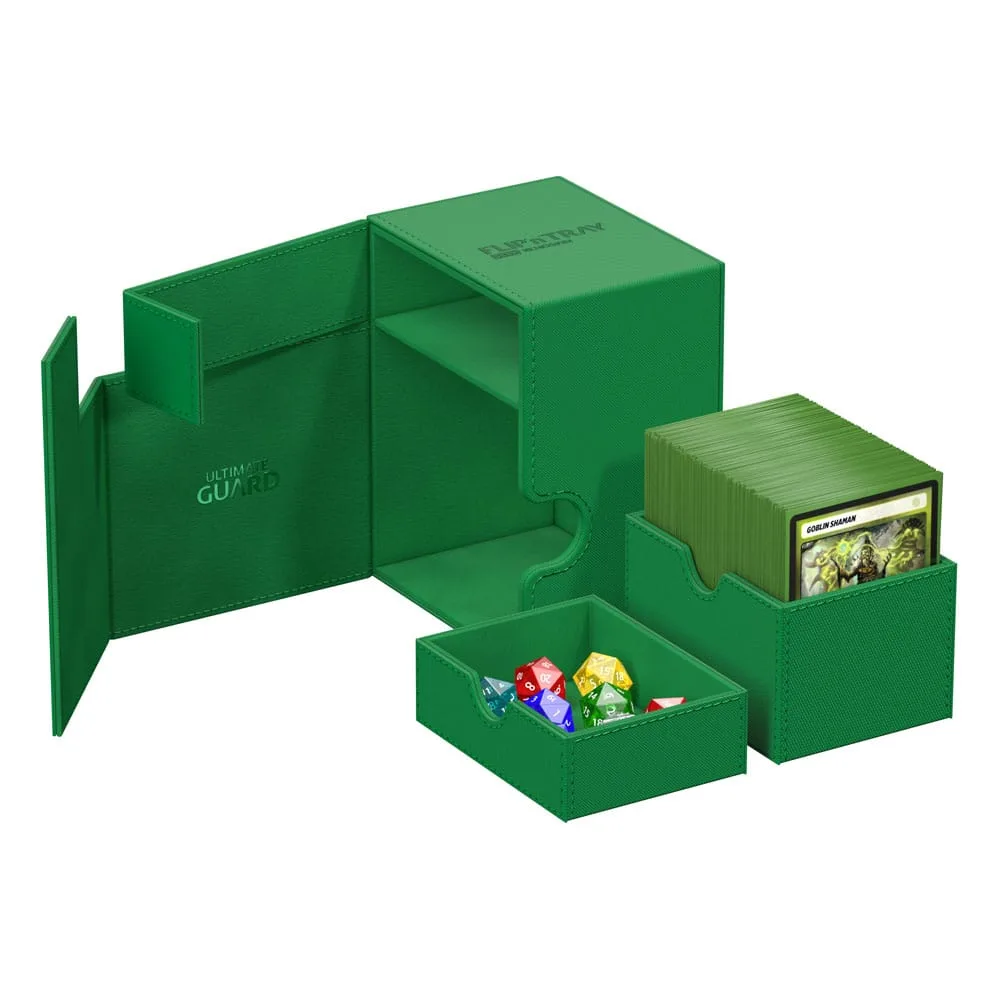 Ultimate Guard Deck Box – Flip’n’Tray 133+ Xenoskin Green 4