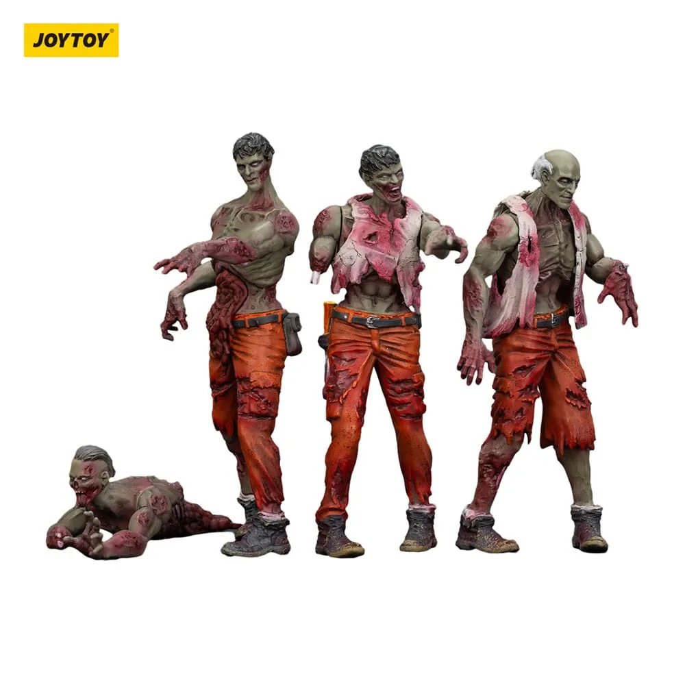 Zombie Dark Source Action Figures – Mechanic Team 4-Pack 8 cm 10