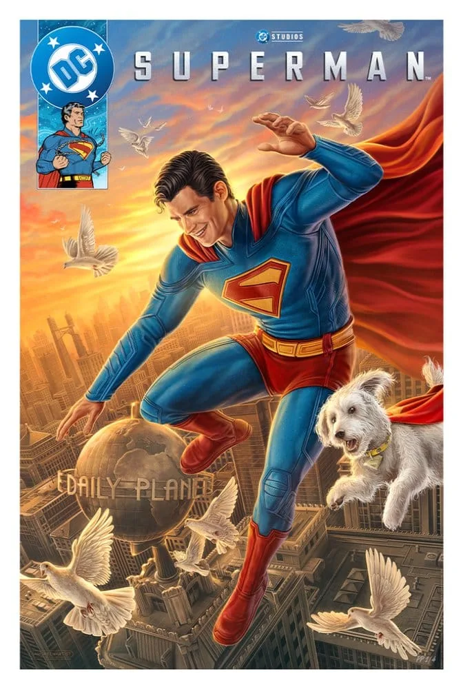 Superman 2025 Art Print – A Symbol of Hope 41 x 61 cm