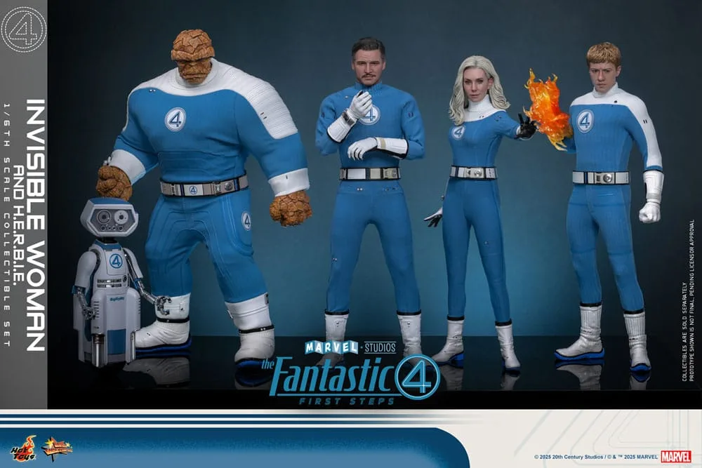 Fantastic Four Figure 2-Pack – Invisible Woman and H.E.R.B.I.E. 1/6 17