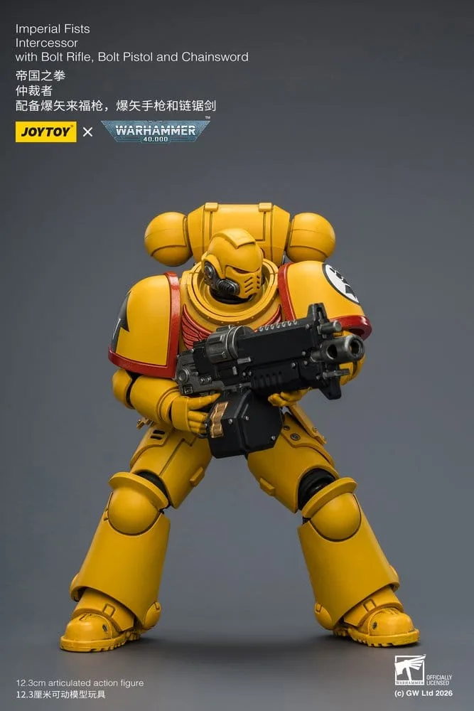 Warhammer 40K Action Figure – Imperial Fists Intercessor 12.3 cm 13