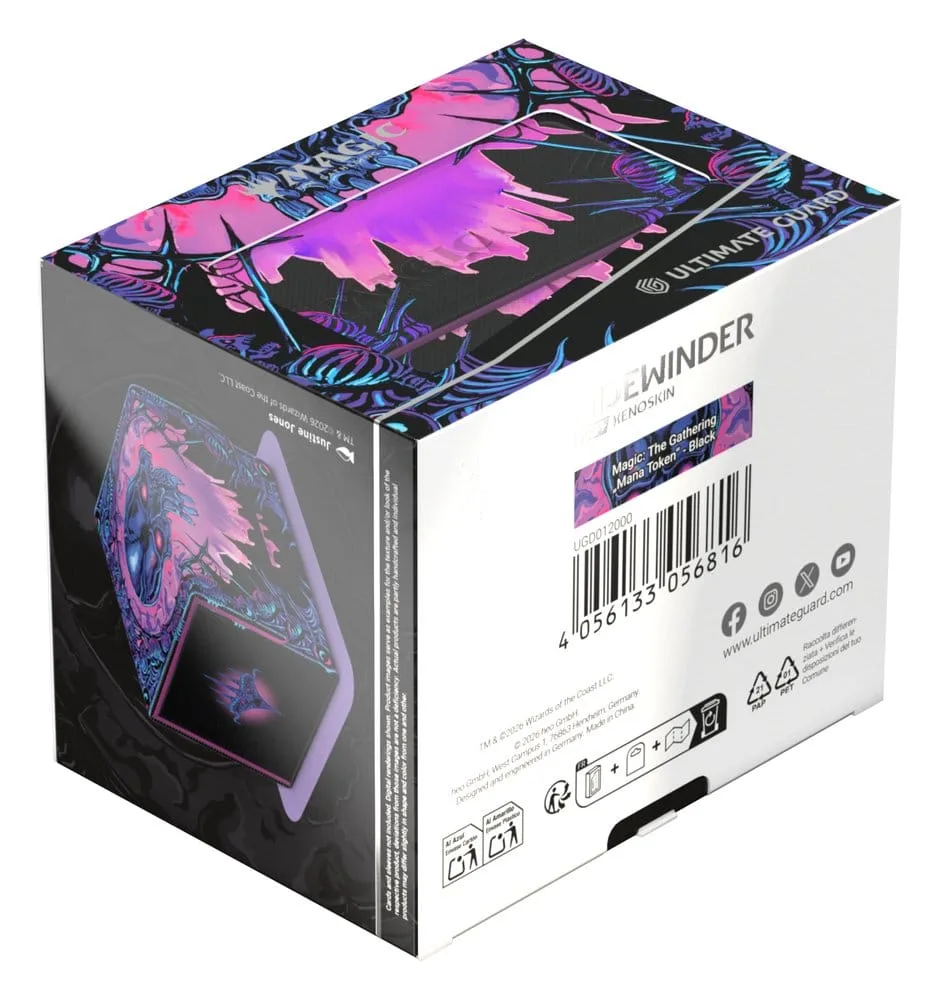 Magic The Gathering Deck Box – Swamp Mana Token Sidewinder 100+ 14